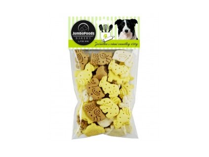 FINE DOG Bakery Zvířátka Mix chutí s vůní vanilky 150g  7006