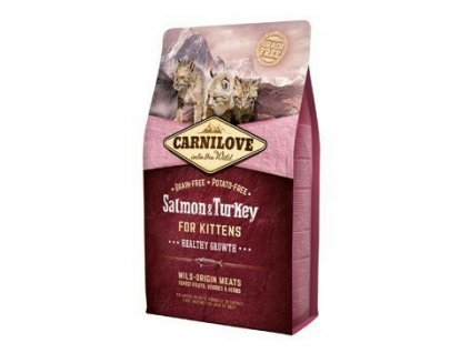 Carnilove Cat Salmon & Turkey for Kittens Healthy Growth 2 kg