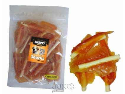 Snack SOFT MINI Chicken Jerky with Calcium Bone 250g 12407