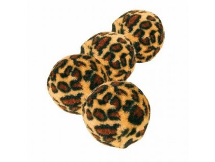 Míčky leopardí motiv 4 cm