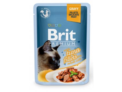 Brit Premium Cat Delicate Fillets in Gravy with Tuna 85 g