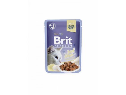 Brit Premium Cat Delicate Fillets in Jelly with Beef 85 g