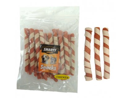 Snack Pollock Strip Wrapped Chicken Jerky Strip 250g 13020