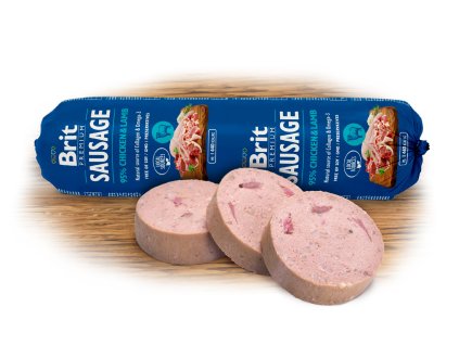 Brit Sausage Chicken &Lamb 800 g