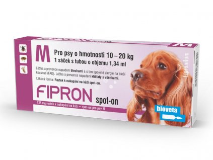 FIPRON Spot-On M 10-20kg 1x1,34ml pes