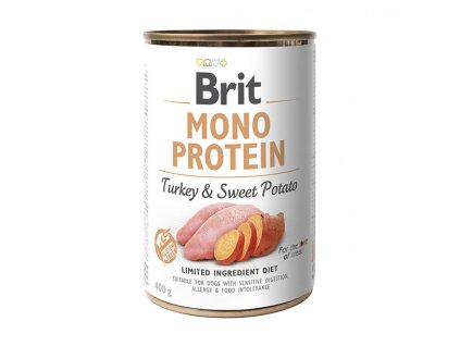 Brit Mono Protein Turkey & Sweet Potato 400 g