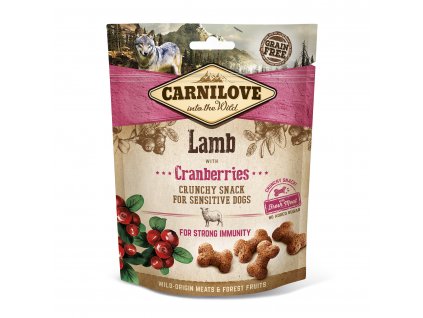 Carnilove Dog Crunchy Snack Lamb with Cranberries with fresh meat 200 g