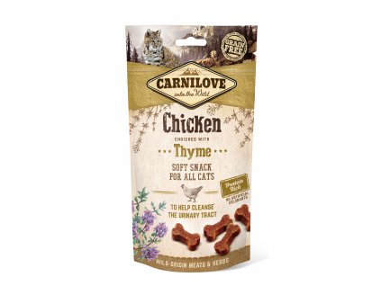 Carnilove Cat Semi Moist Snack Chicken enriched with Thyme 50 g