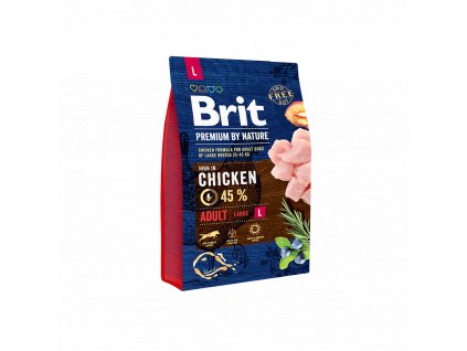 Brit Premium by Nature Adult L 3 kg