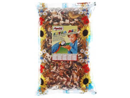 Apetit Extra Mix pro papoušky 800g