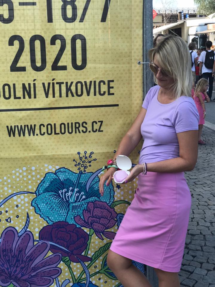 Pesary na Colours of Ostrava - Jana a Caya