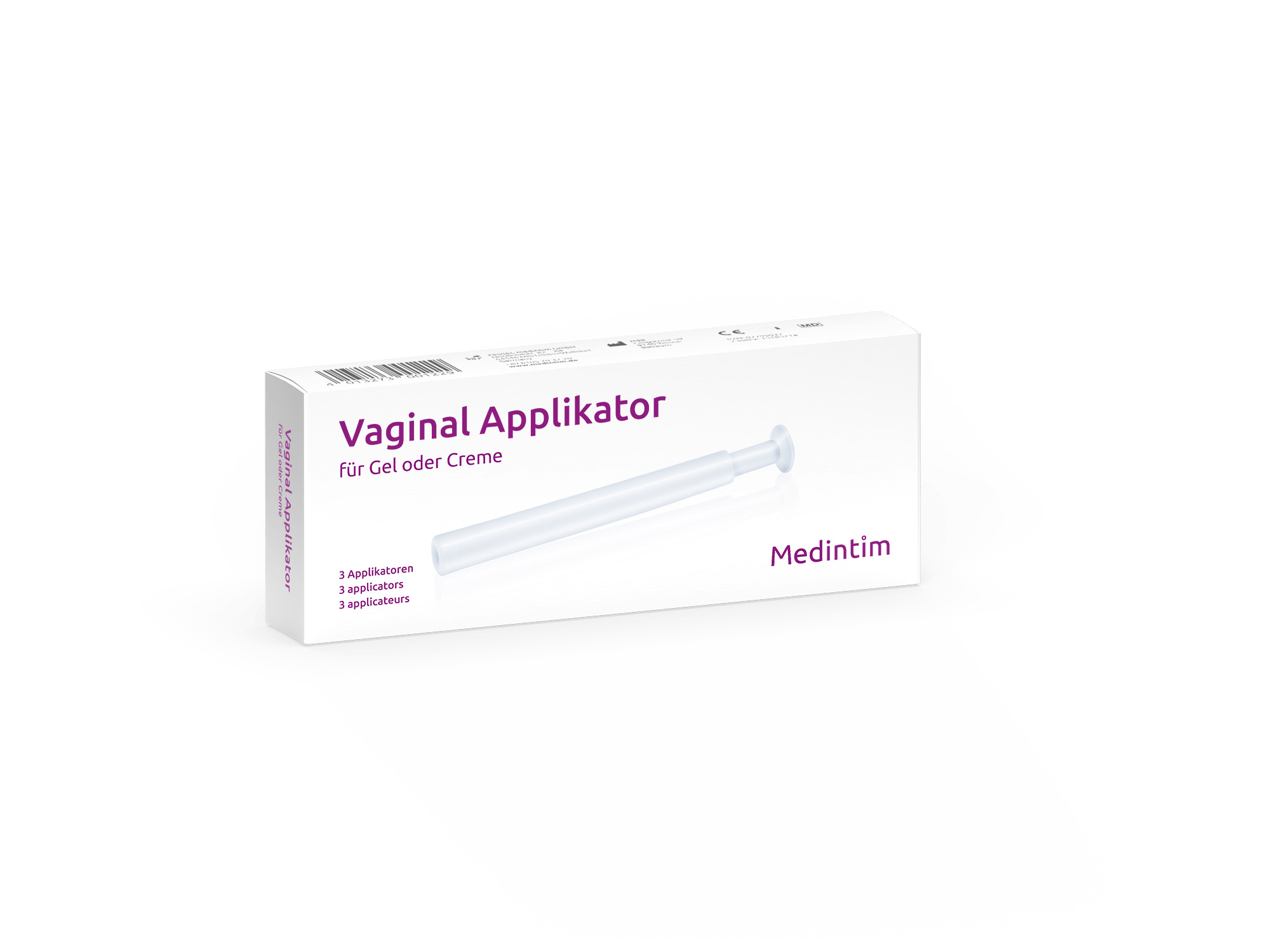 Vaginální aplikátor, 3ks – Pesar