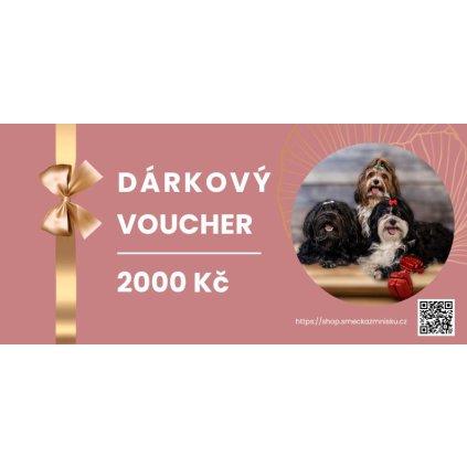 Darkovy voucher 2000 SmeckazMnisku
