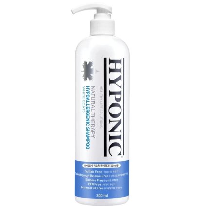 hyponic hypoallergenic sampon pro psy s bilou srsti objem 10 ml