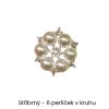stribrny 6 perlicek
