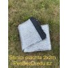 Stínící plachta stříbrná (Velikost 2x2)