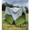 Stínící plachta stříbrná (Velikost 2x2)