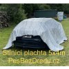 Stínící plachta stříbrná (Velikost 2x2)