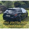 Stínící plachta stříbrná (Velikost 2x2)