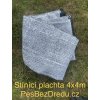 Stínící plachta stříbrná (Velikost 2x2)