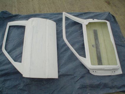 Fiberglass Doors BMW E30 coupe