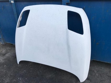 Hood Fiat Coupe fiberglass  incl. frame