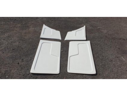 BMW E30 door trim fiberglass set