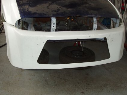 Fiberglass front bumper Ford Fiesta
