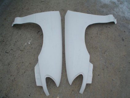 Fiberglass fenders for Opel Astra F
