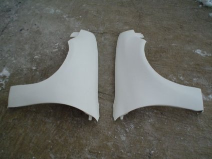 Fiberglass wide  fenders for Opel Corsa B