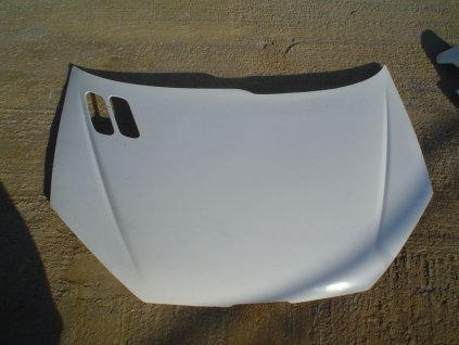 Fiberglass hood for Peugeot 206