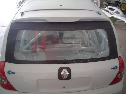 Fiberglass trunk Renault Clio