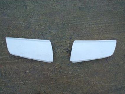 Fiberglass headlight bezels Škoda Fabia