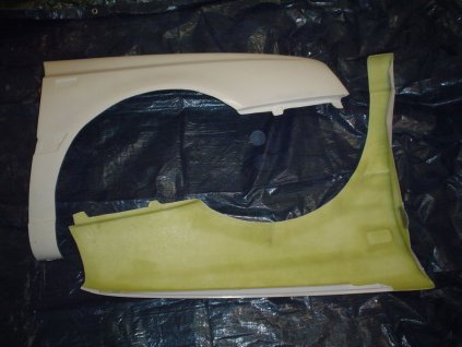 Fiberglass Fenders for VW Golf 3