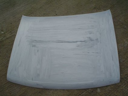 Fiberglass hood VW Polo 2F