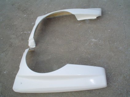 Fiberglass fenders for Lancia Delta EVO