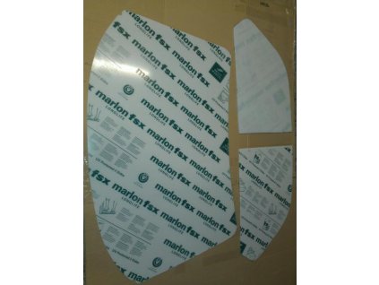Makrolon window BMW 02 rear 3 piece