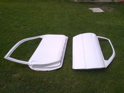 Fiberglass doors for BMW E46 coupe