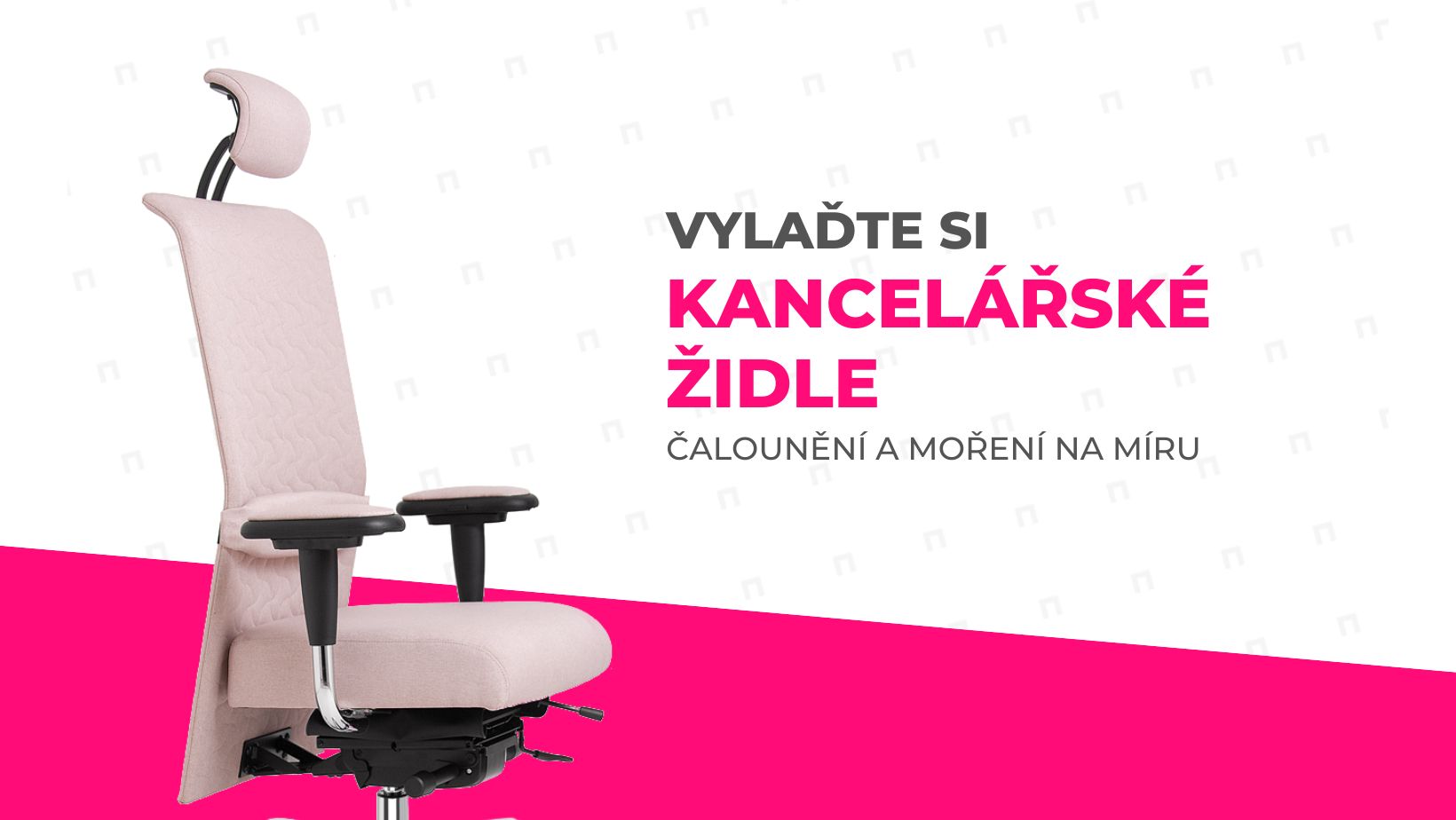 Vylaďte si kancelářské židle - čalounění a moření na míru