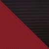 Ekokůže karbon - ekokůže červená perforovaná