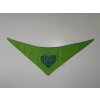 šátek zelený 01