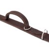Kožený obojek s úchytem Doggy, hnědý