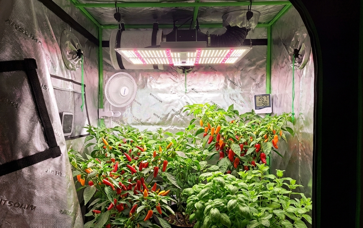 Vaše zahrada nikdy nespí: Jak s growboxem pěstovat čerstvou úrodu 365 dní v roce