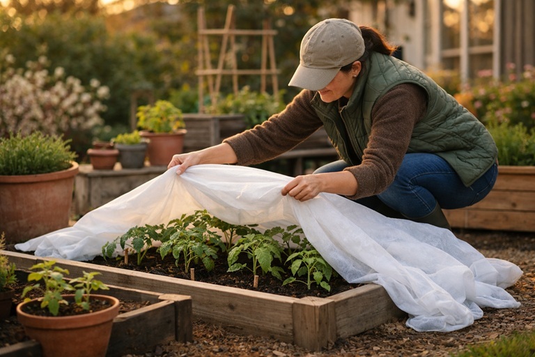 Co dělat, když po teplých dnech přijde ochlazení a noční mráz