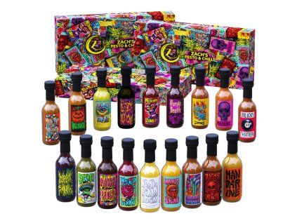 celá serie 18 chilli omacek