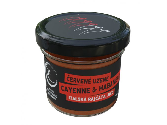 Cervene uzene Cayenne Habanero rajcata med