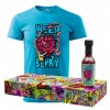 SET TRIČKO S OMÁČKOU WEEDBERRY MODRÁ