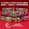 CELÁ SÉRIE 18 CRAZY CHILLI OMÁČEK