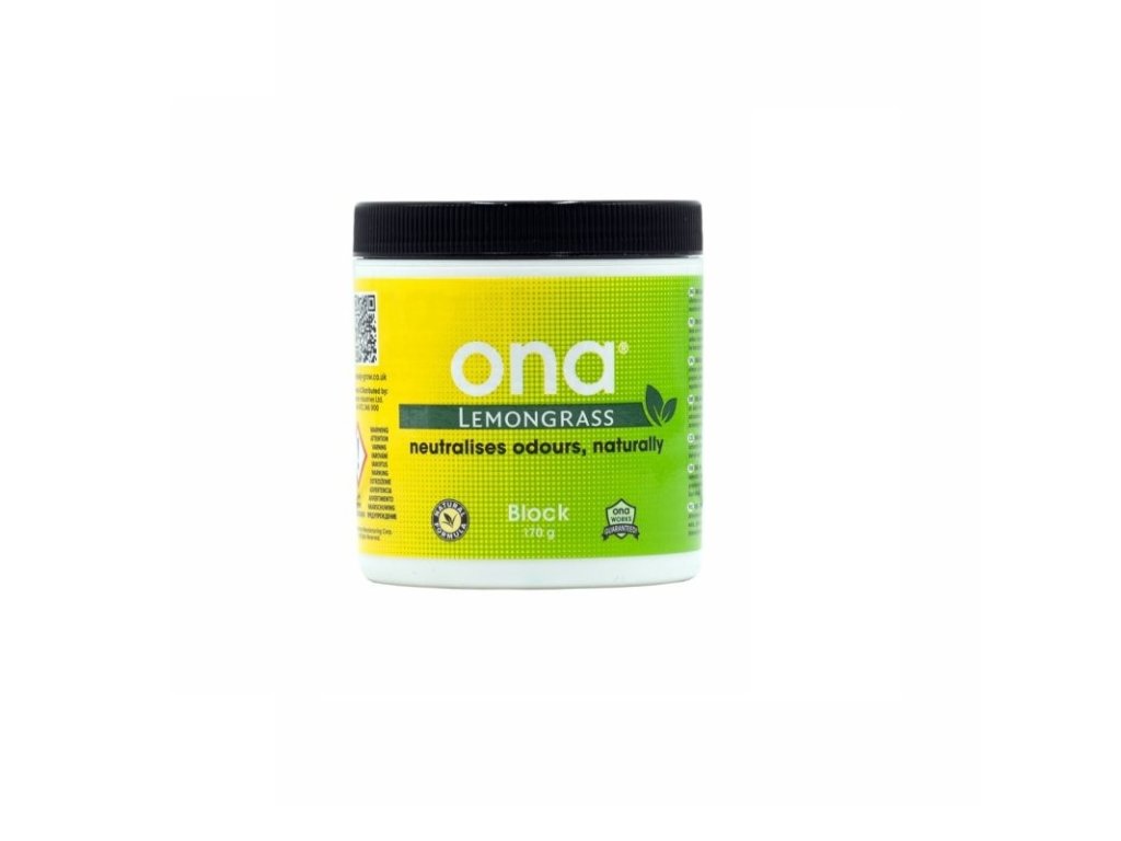 ona block lemongrass 170g