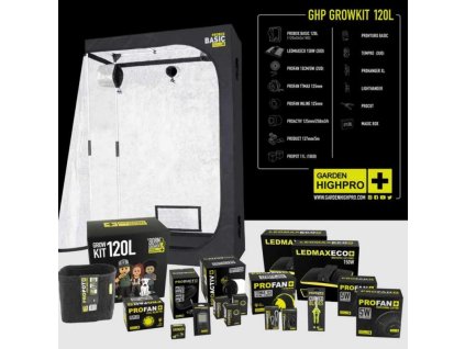 5205 garden high pro growkit120l pestebni komplet 120x60x180cm